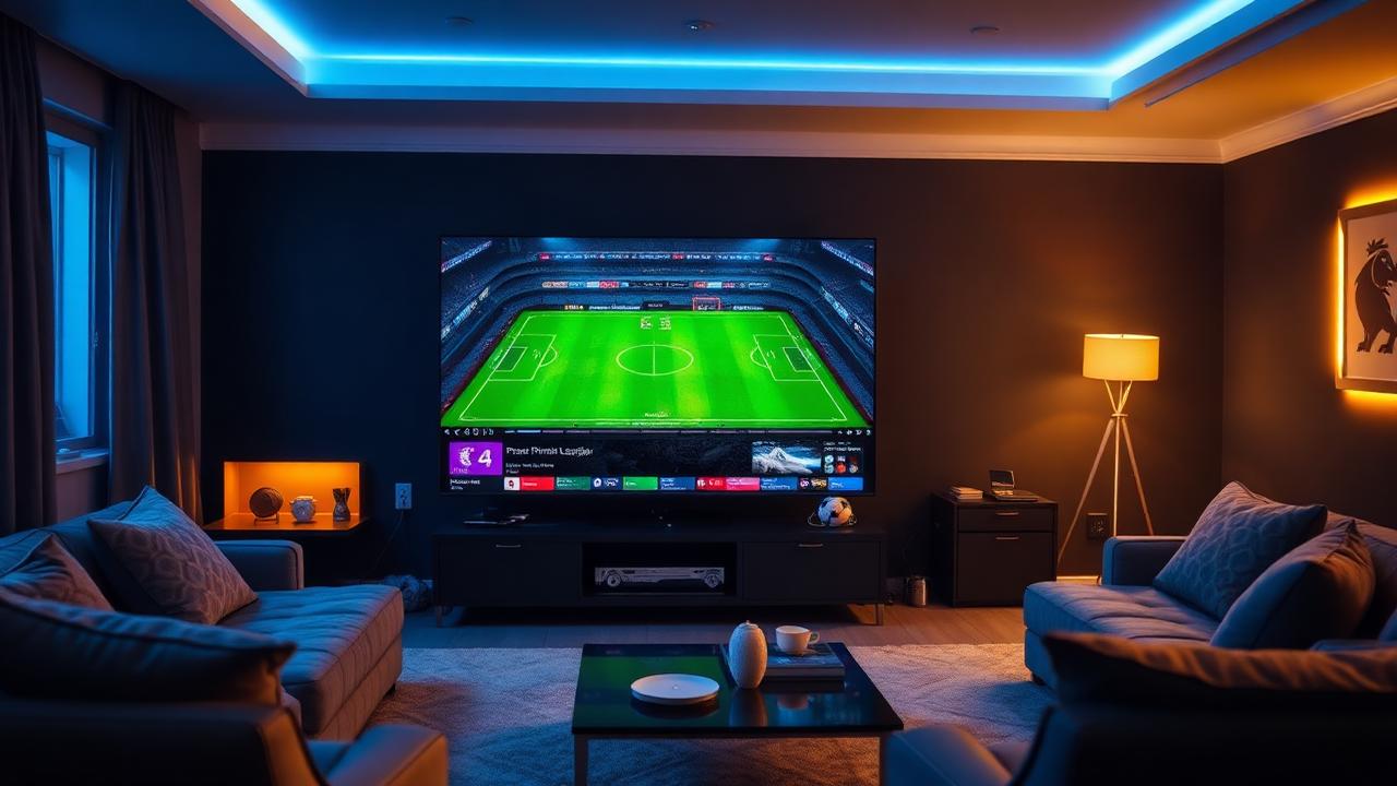 Watch Premier League without Sky in the UK on a 4K Smart TV with IPTV streaming